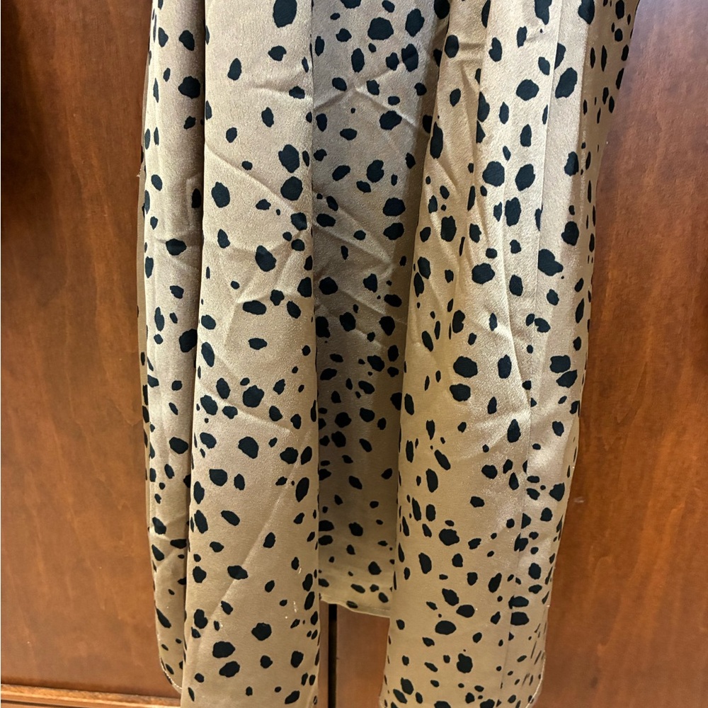 2/$40 Abercrombie Leopard Print Wrap Dress - Picture 9 of 9